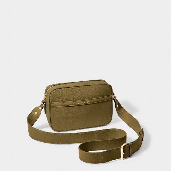 Katie Loxton Cleo Crossbody Bag - Warm Khaki